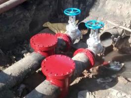 華泰熱電帶壓封堵加裝閥門順利完成！